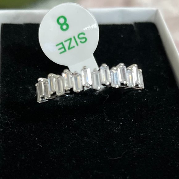 Diamond Cubic Zirconia Ring - Picture 1 of 5